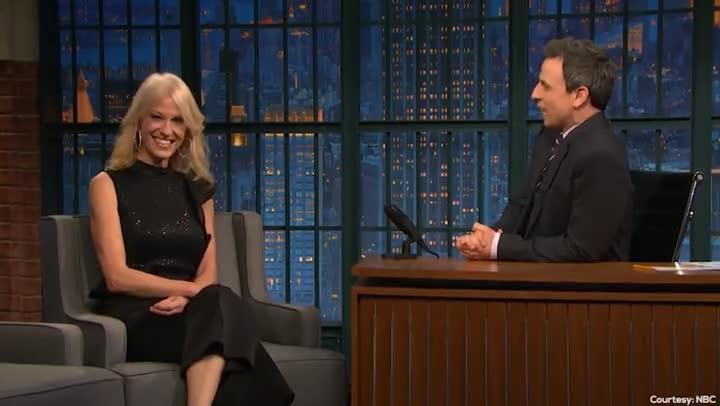 Seth Meyers Awkward Interview With Kellyanne Conway The Advertiser