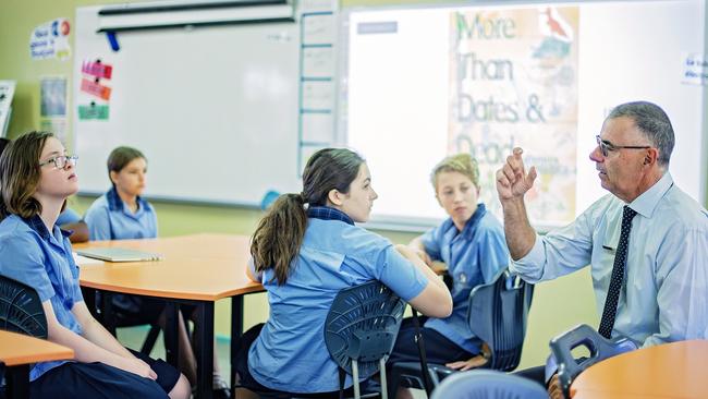 According to Mr Wright, Fraser Coast Anglican College prides itself on offering a well-rounded education to students, developing skills that aren’t always measured by tests.