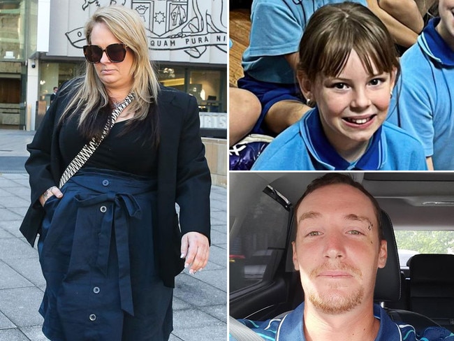 Kallista Mutten, left, says her young son has given her reason to live after the murder of her daughter Charlise Mutten, top right, at the hands of Justin Stein, bottom right. Pictures: News Corp/Supplied