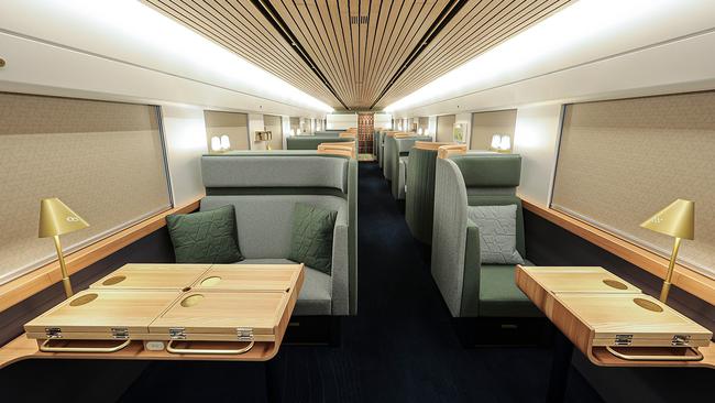 The new Kanpachi Ichiroku train makes travelling around the Japanese island of Kyushu a breeze.