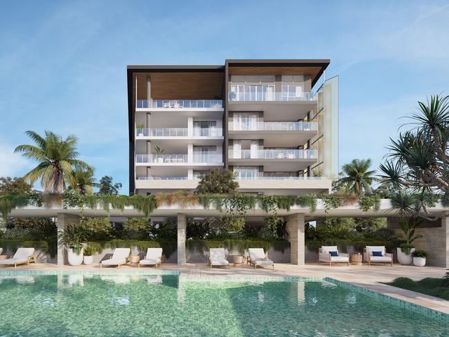 Waterfront apartments within the Comino Development. Source: Supplied