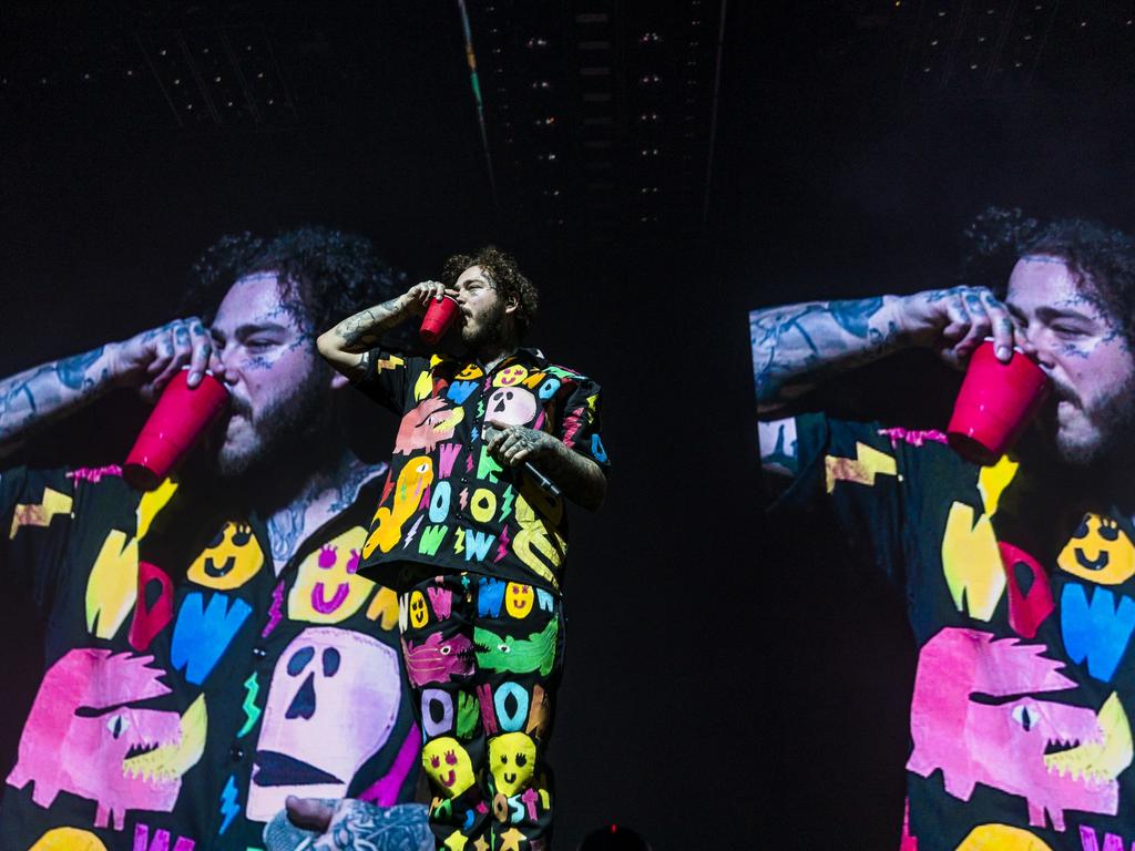 In pictures Post Malone’s Australian tour The Courier Mail