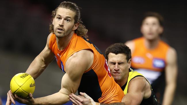 Callan Ward is part of a strong GWS midfield. Picture: Michael Klein