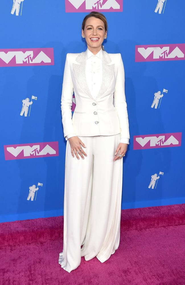 Blake Lively attends the 2018 MTV Video Music Awards at Radio City Music Hall on August 20, 2018 in New York City. Picture: Jamie McCarthy/Getty Images