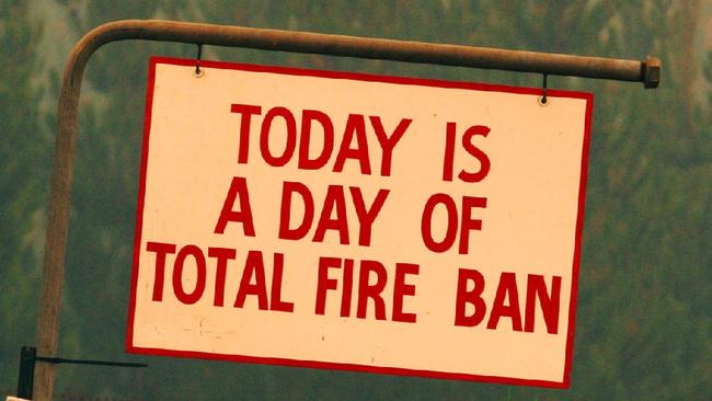 CFA Declares Total Fire Ban For Northern Victoria For Sunday | Herald Sun