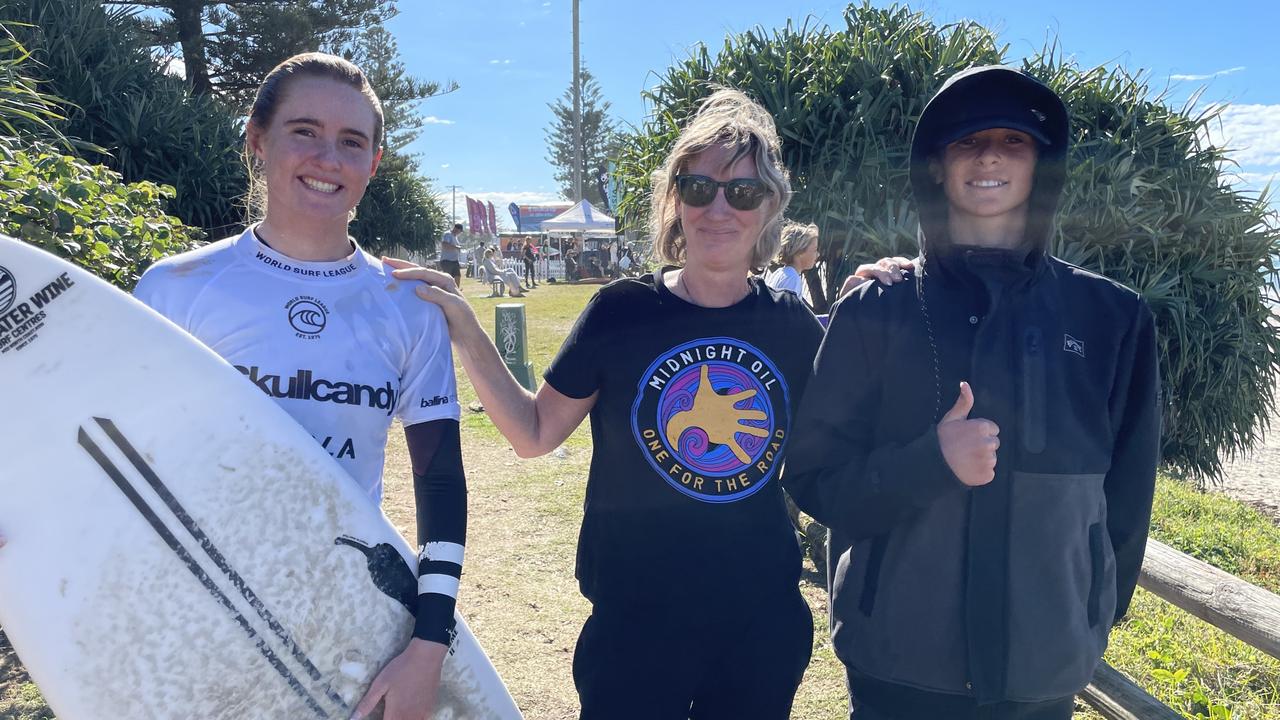 Jemma Holly, 16, Libby Purcell and Toby Holly, 14, from Hoppers Crossing. Picture: Savannah Pocock