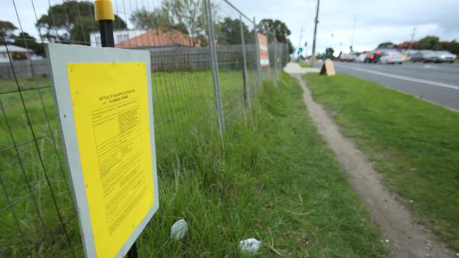 Plans submitted for new servo and others amenities at currently vacant land off Torquay Road in Grovedale. Picture: Alan Barber