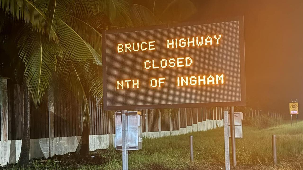 The Bruce Highway remains closed between Ingham and Cardwell. Picture: Supplied