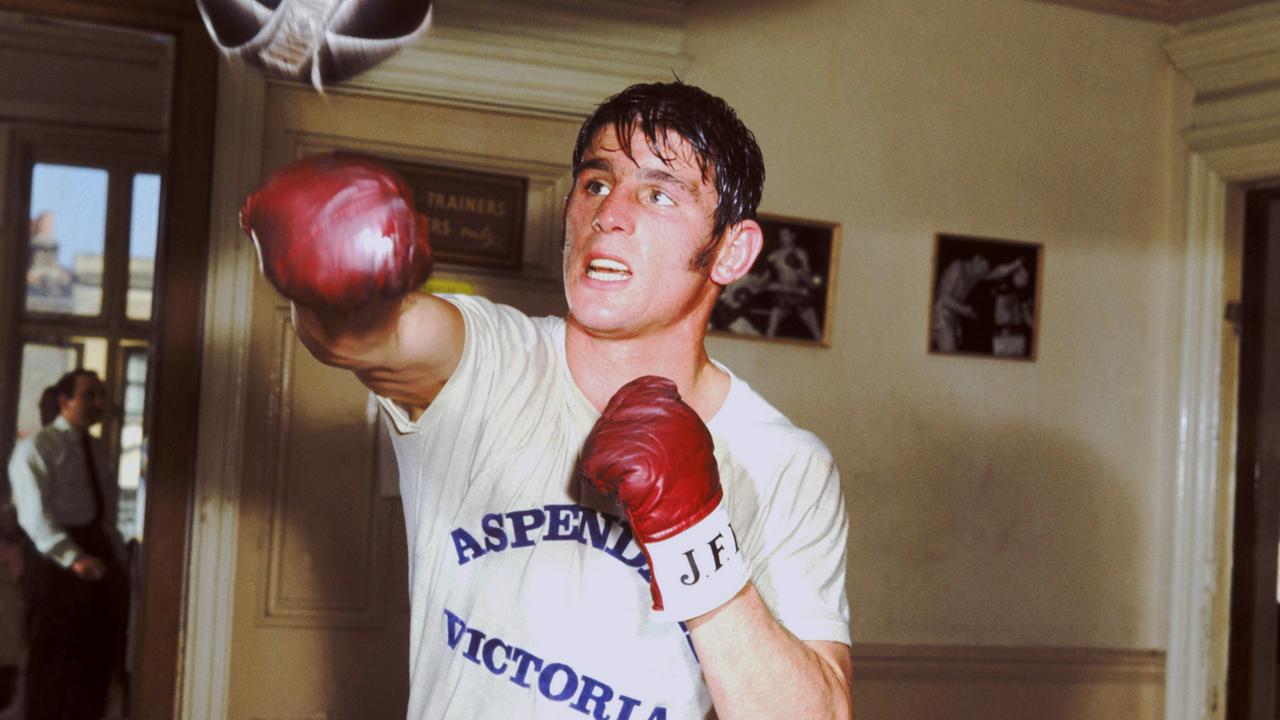 Australian boxing legend Johnny Famechon has died. Picture: Don Morley/EMPICS via Getty Images)