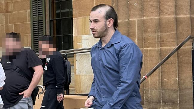 Jed William Carlyle leaves Adelaide Magistrates Court in October.