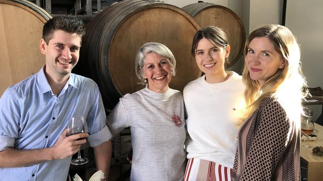 Lord Mayor Sandy Verschoor with her three children Thomas Meakin, Ella Mitchell and Alexandra Meakin.