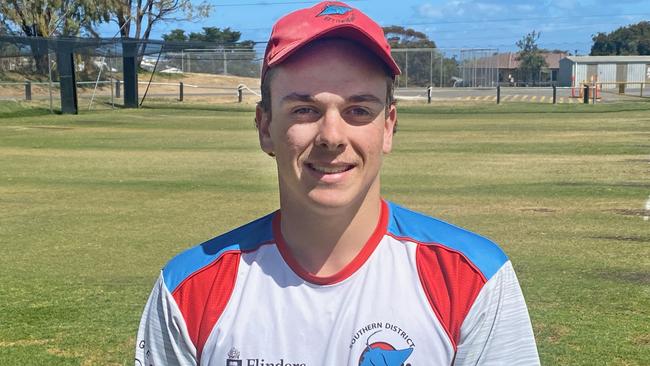 Southern District paceman Jack Roberts. Picture: Andrew Capel