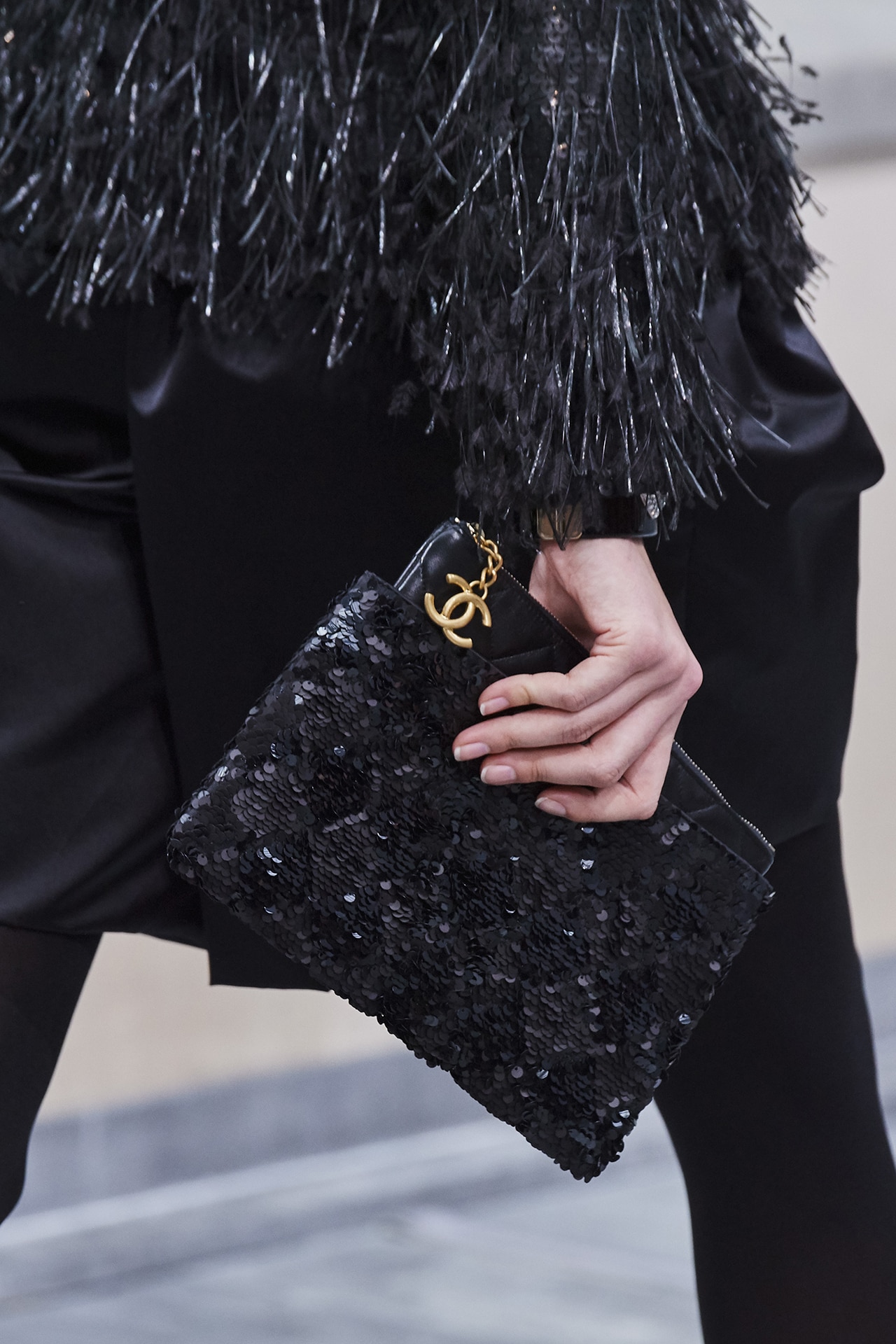 Chanel Denim Green Seasonal Flap Bag, As New in Dustbag