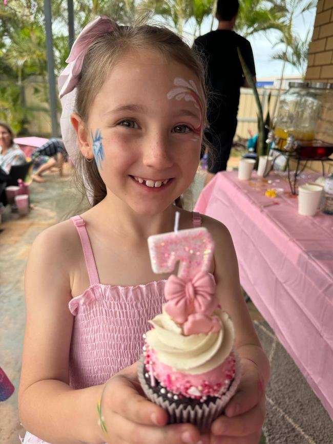 Cleo Smith celebrates her seventh birthday. Picture: Instagram