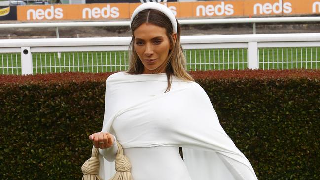 Nadia Bartel at this year’s Caulfield Cup. Picture: MATRIX PICTURES