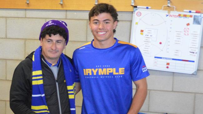 Dante Brigante has flourished in his first year at Irymple. Picture: Irymple Football Netball Club.