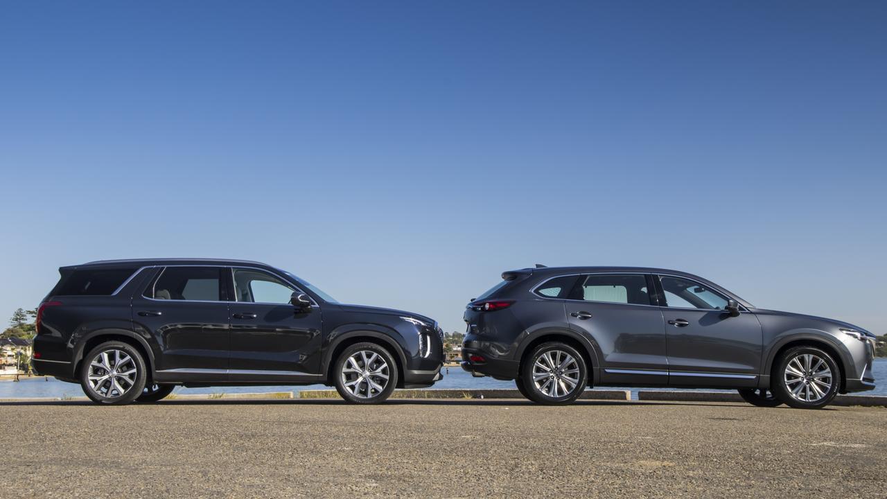 Hyundai Palisade vs Mazda CX9 Big luxury SUVs compared Herald Sun