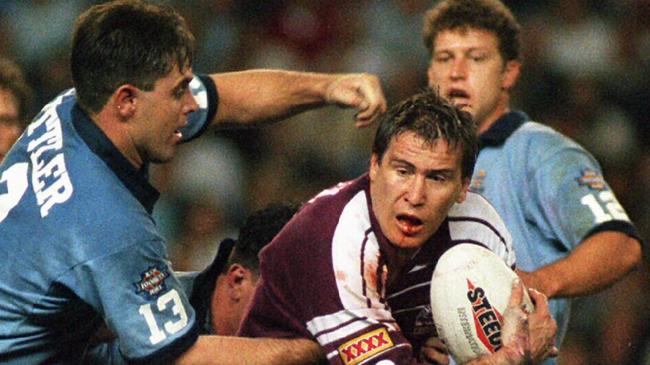 Gavin Allen in a 1995 State of Origin match.