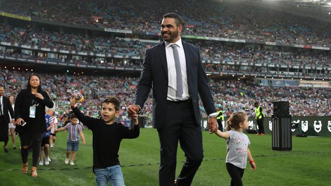 Inglis got to say a final farewell to the big stage. Photo: Phil Hillyard