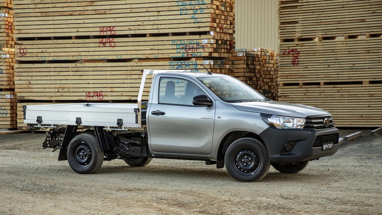 The Toyota HiLux WorkMate has been recalled to address an airbag flaw.
