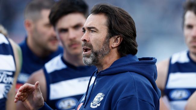 Chris Scott coaches best when his back is against the wall. Picture: Getty Images