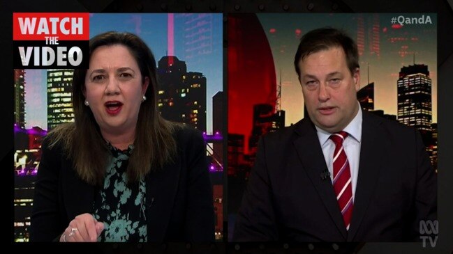 Premier Annastacia Palaszczuk and NSW Liberal Jason Falinski argue over vaccine rollout (QandA)