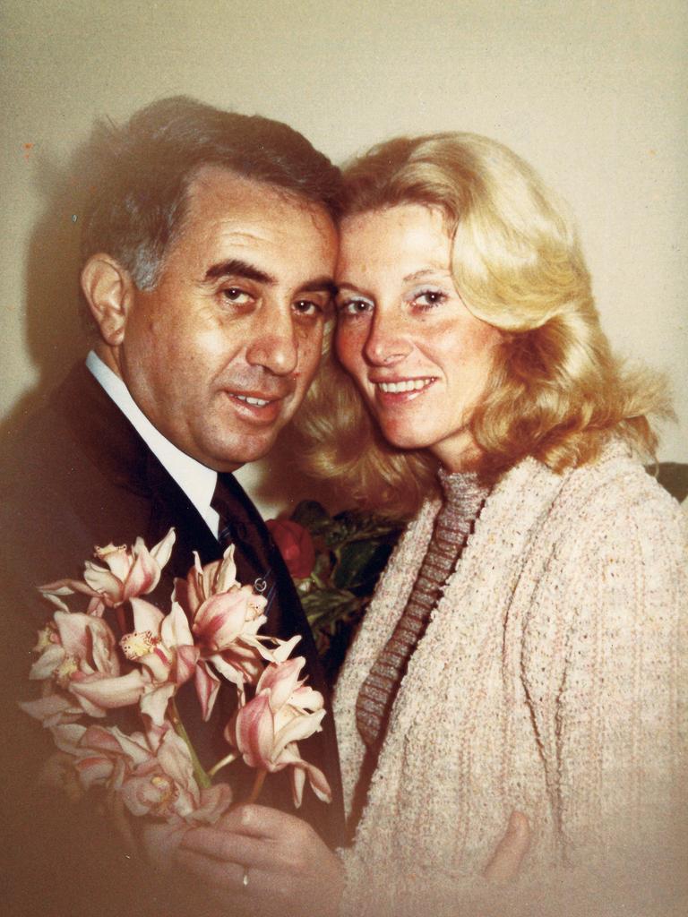 Harry and Rhonda on their wedding day in 1980. Picture: Supplied