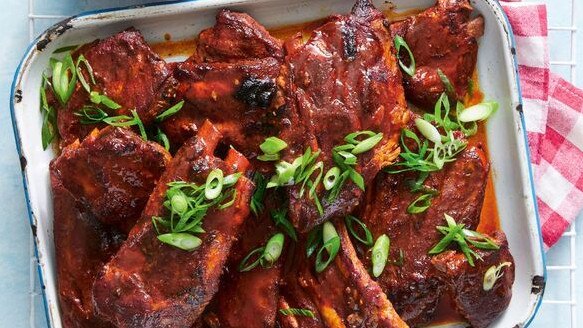 Smoky southern-style ribs in the slow cooker.