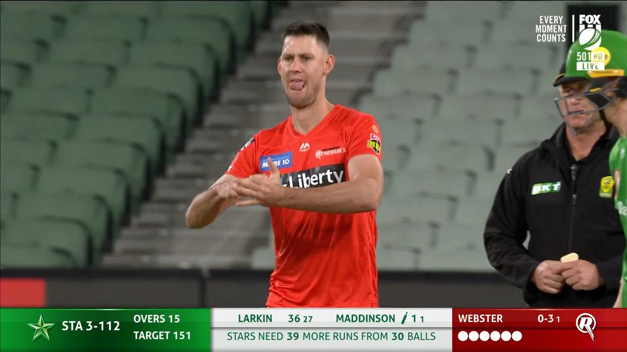 Cricket Big Bash League 2021 BBL10 Melbourne Stars vs Melbourne