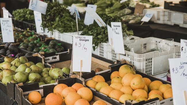 Fruit at the Lennox Head Market. Picture: Natalie Grono