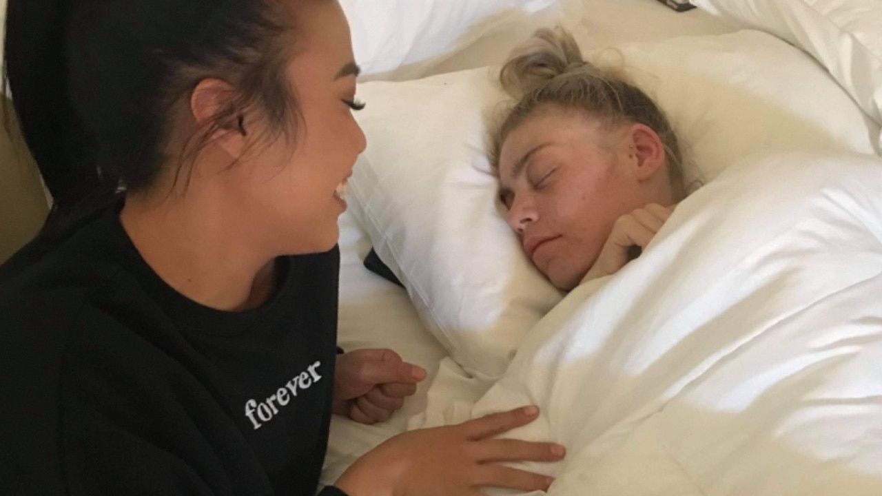 The 23-year-old was in June 2019 diagnosed with melanoma that has spread. Picture: GoFundMe