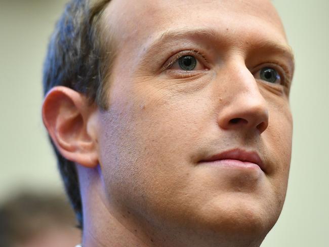 Facebook Chairman and CEO Mark Zuckerberg. (Photo by MANDEL NGAN / AFP)