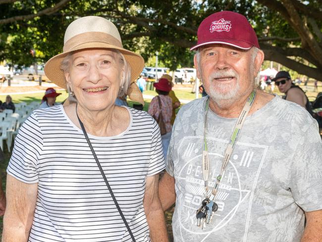 Barry and Marsha Thompson at the official opening of Seaforth Esplanade Redevelopment Saturday 2 September 2023 Picture: Michaela Harlow
