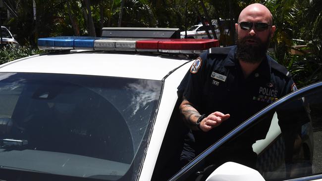 NT Police Constable James Lloyd Kirstenfeldt was suspended with pay in April 2024, after it was alleged the 40-year-old drove carelessly while under the influence in Darwin’s northern suburbs. Picture: (A)manda Parkinson