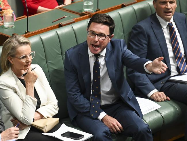 CANBERRA, AUSTRALIA, NewsWire Photos. NOVEMBER 30, 2023: Leader of the National Party David Littleproud during Question Time at Parliament House in Canberra. Picture: NCA NewsWire / Martin Ollman