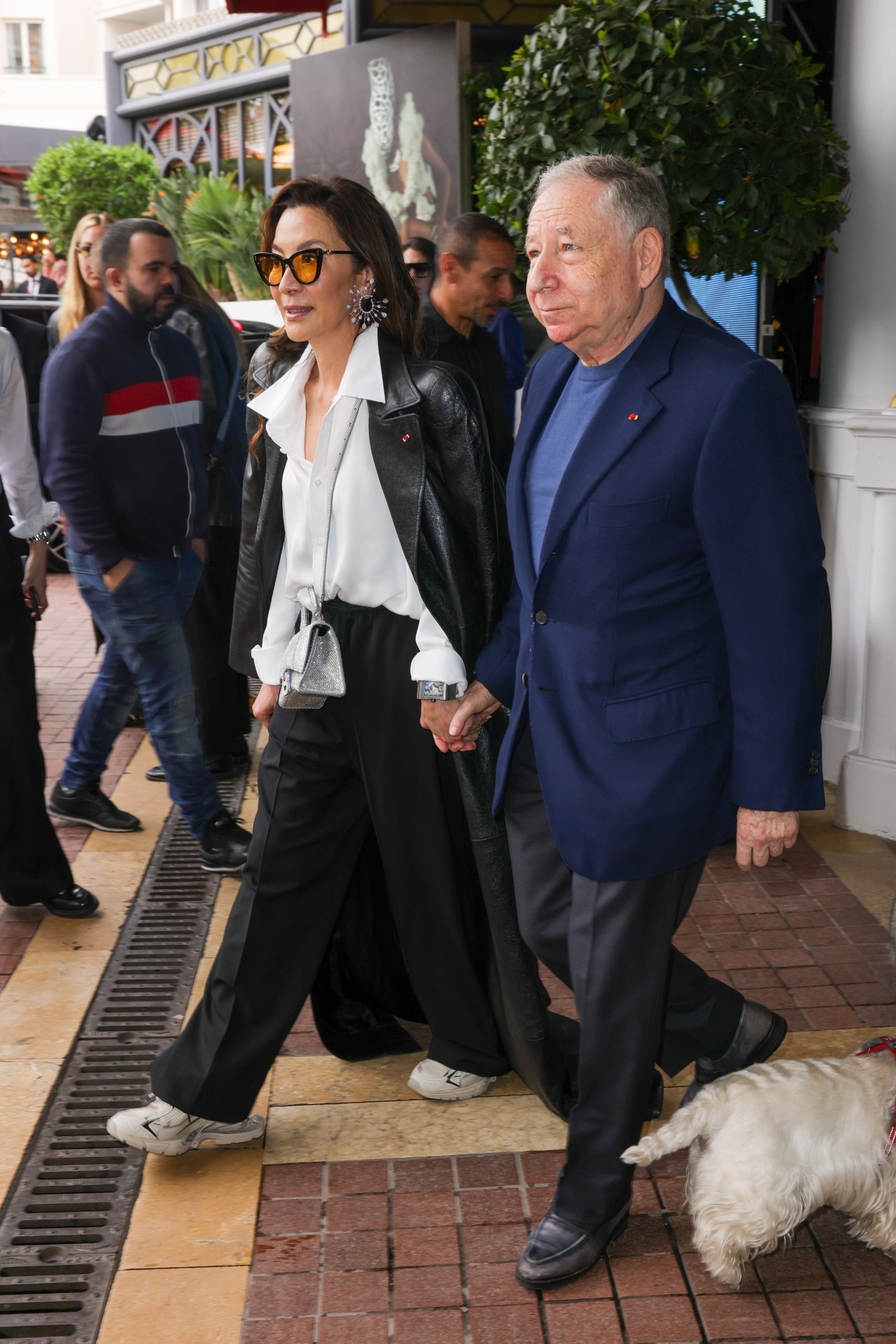 <p>And mixing the effortlessness of Cannes street style with the contemporary edge of streetwear? Why, none other than the Academy Award-winning Michelle Yeoh and film veteran Isabelle Huppert, showing the cool kids how it’s done in leather outerwear and chunky sneakers. Oversized cat-eyes have made frequent appearances in Yeoh’s Cannes closet, which she styled with baggy black trousers, louche white shirts and a silver Balenciaga micro bag. Huppert, on the other hand, pledged her loyalty to the baseball cap in a corduroy piece from Ami. </p>
