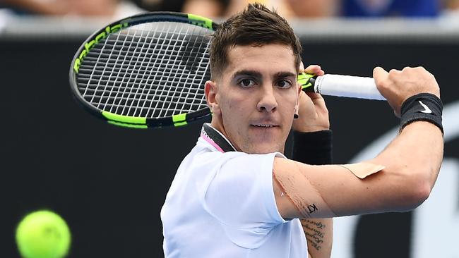 Thanasi Kokkinakis was due to play in the Canberra ATP tournament.