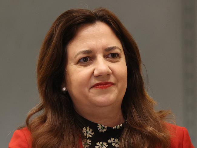 Premier Annastacia Palaszczuk during Parliament. Pics Tara Croser.