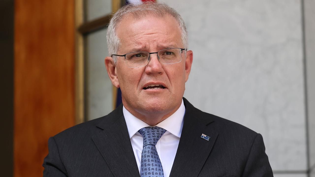 Mr Morrison said Russia’s actions could not be ‘consequence free’. Picture: NCA NewsWire / Gary Ramage