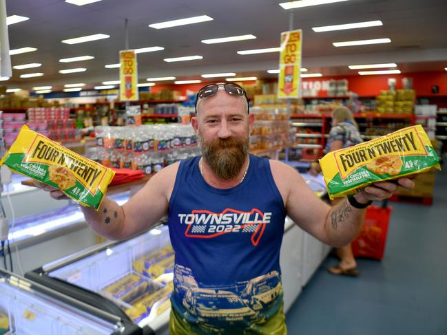 Silly Solly's at Domain introduces Frozen Food Section. Customer Michael Gilbee. Picture: Evan Morgan