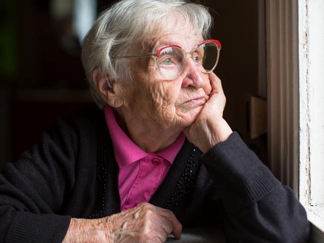 Another peril of ageing is loneliness. Picture: Supplied