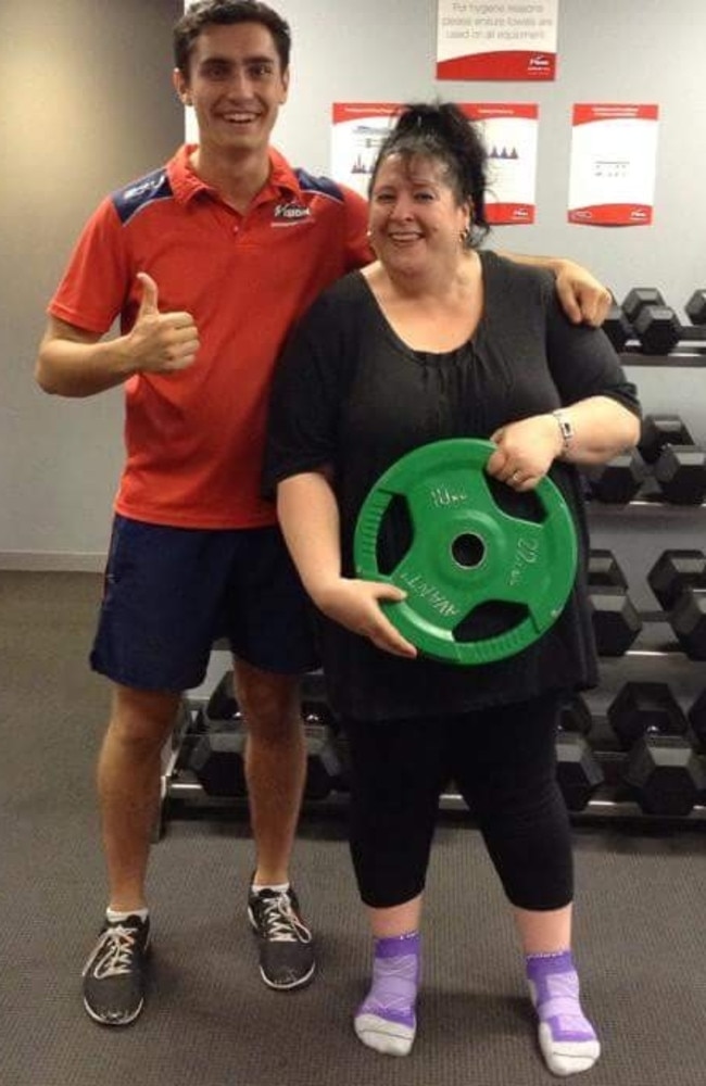 Her fitness journey began when her doctor told her she was borderline diabetic and if she didn’t change, would have to self-inject insulin daily.