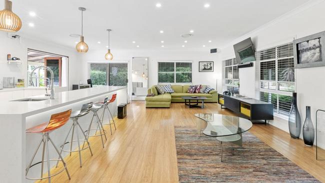 Natalie Bassingthwaighte painted the Ewingsdale home And refurbished the kitchen. Picture: realestate.com.au