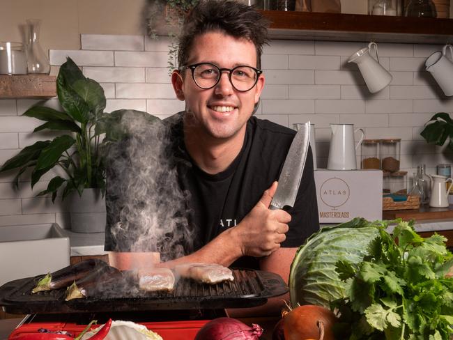 Atlas Dining and Atlas Masterclass co-founder Charlie Carrington, 27. Picture: Tony Gough