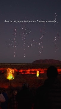 Wintjiri Wiru lights up Uluru