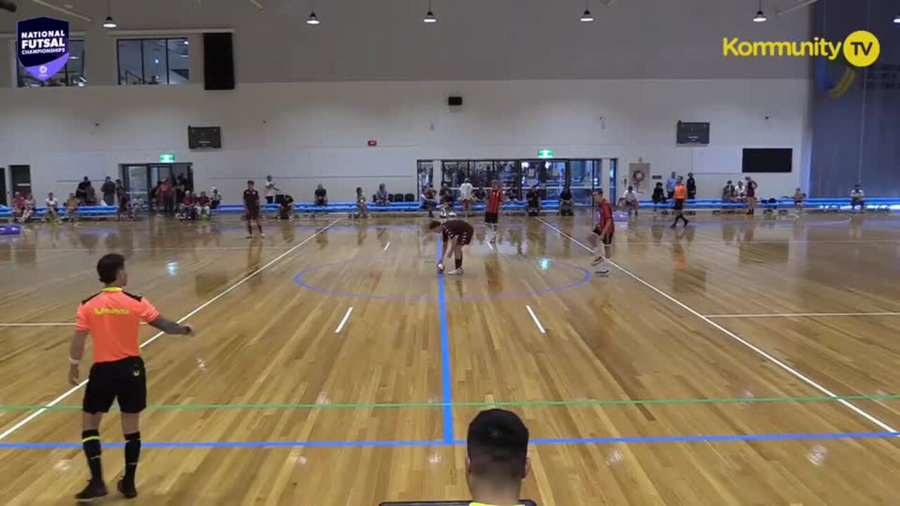 Replay: Football Northern NSW v Football Queensland (U16 Boys) - 2025 National Futsal Championships Day 1