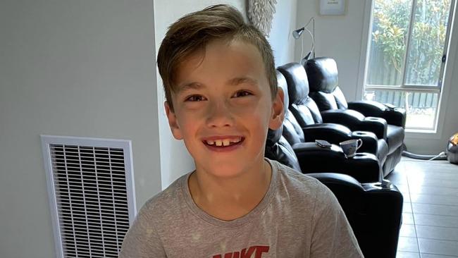 Elihjohn, 11, was killed, along with a family friend when a fire broke out in a home southwest of Melbourne on Monday. Picture: Facebook