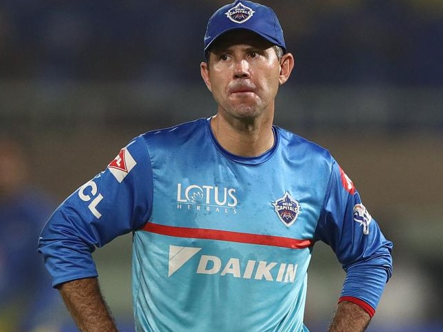 VISAKHAPATNAM, INDIA - MAY 10: Delhi Capitals coach Ricky Ponting looks on prior to the Indian Premier League IPL Qualifier Final match between the Delhi Capitals and the Chennai Super Kings at ACA-VDCA Stadium on May 10, 2019 in Visakhapatnam, India. (Photo by Robert Cianflone/Getty Images)