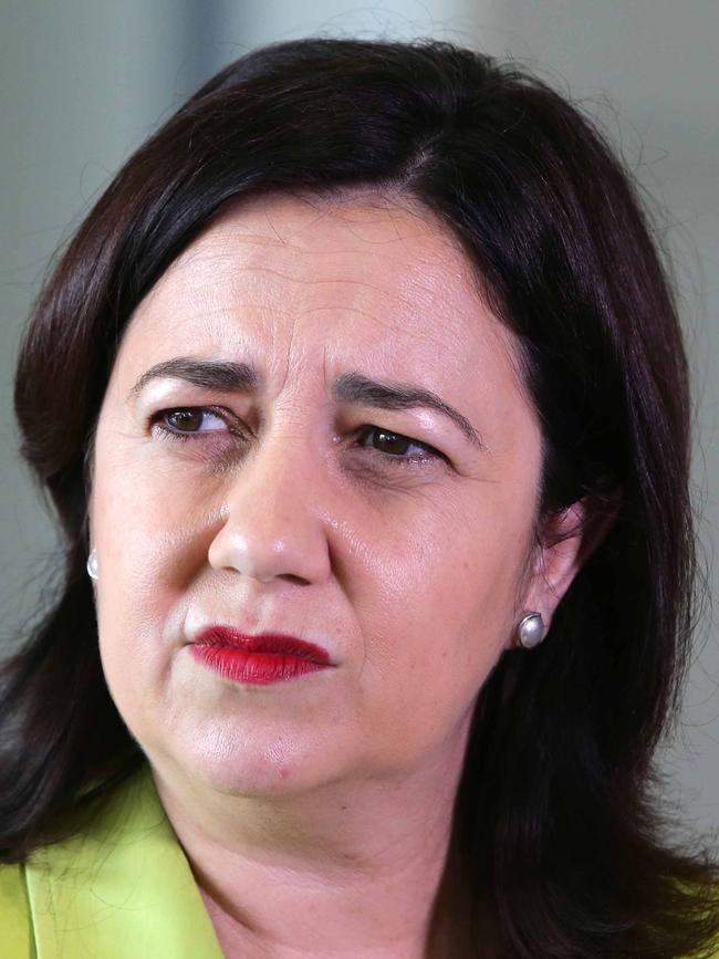 Queensland Premier Annastacia Palaszczuk. Her shift on Adani turned the state election in her favour, Williams says. Picture: Chris McCormack