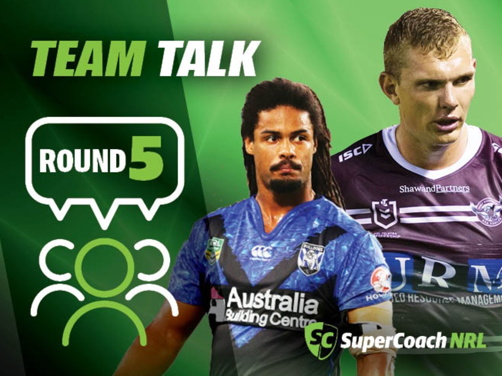 NRL team lists Round 5.